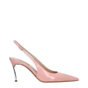 Casadei Pink Leather High Heel Women's Pumps